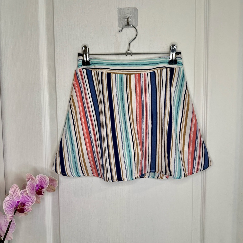 Speechless Kids Multicolor Striped Skort (M)